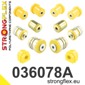 Strongflex Komplet puš sprednjega vzmetenja SPORT za BMW 5 F10 / BMW 7 F01