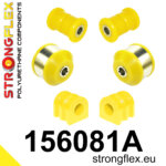 Strongflex Komplet puš sprednjega vzmetenja SPORT za NISSAN MICRA / NISSAN NOTE