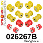 Strongflex Komplet puš sprednjega vzmetenja za PORSCHE Cayenne II / VW TOUAREG 7P