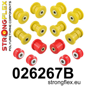 Strongflex Komplet puš sprednjega vzmetenja za PORSCHE Cayenne II / VW TOUAREG 7P
