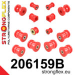 Strongflex Kompletni poliuretanski komplet puš vzmetenja za SUZUKI Ignis / SUBARU JUSTY G3X