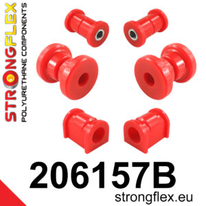 Strongflex Komplet puš sprednjega vzmetenja za SUZUKI Ignis / SUBARU JUSTY G3X