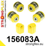 Strongflex Komplet puš sprednjega vzmetenja SPORT za RENAULT SCENIC III / RENAULT SCENIC Grand II