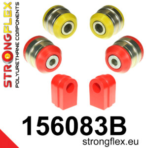 Strongflex Komplet puš sprednjega vzmetenja za RENAULT SCENIC III / RENAULT SCENIC Grand II