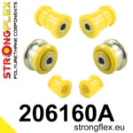Strongflex Komplet puš sprednjega vzmetenja SPORT za SUZUKI Splash / OPEL Agila B