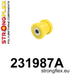Strongflex Zadnja zgornja krmilna ročica puša - sprednja SPORT za VOLVO 760 / VOLVO 780