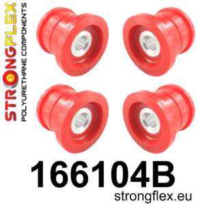 Strongflex Komplet puš zadnjega podokvira za MASERATI GranCabrio / MASERATI GranTurismo