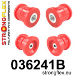 Strongflex Komplet puš zadnjega podokvira za BMW 1 E87 / BMW 1 F20