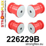 Strongflex Komplet puš zadnjega podokvira – po 29.05.2012 za AUDI A3 8V / AUDI A1 8X