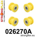 Strongflex Komplet puš zadnjega podokvira SPORT za AUDI A6 C4 / AUDI 100 C4