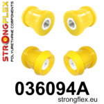 Strongflex Komplet puš zadnjega podokvira SPORT za BMW 1 E87 / BMW 3 E90