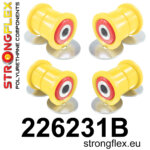 Strongflex Komplet puš zadnjega podokvira za VOLKSWAGEN PASSAT 3C / VOLKSWAGEN PASSAT 36
