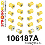 Strongflex Komplet puš zadnjega vzmetenja SPORT za FIAT 124 Spider / MAZDA MX-5