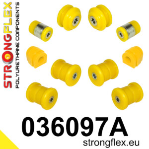 Strongflex Komplet puš zadnjega vzmetenja SPORT za BMW X5 E53