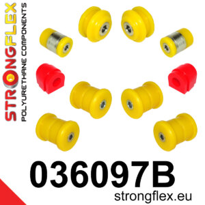 Strongflex Komplet puš zadnjega vzmetenja za BMW X5 E53