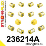 Strongflex Komplet puš zadnjega vzmetenja SPORT za VOLVO C30 533 / VOLVO S40 II 544