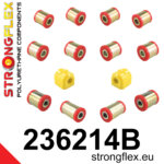 Strongflex Komplet puš zadnjega vzmetenja za VOLVO C30 533 / VOLVO S40 II 544