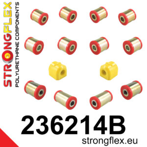 Strongflex Komplet puš zadnjega vzmetenja za VOLVO C30 533 / VOLVO S40 II 544