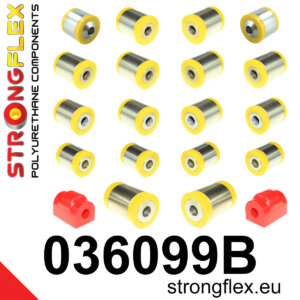 Strongflex Komplet puš zadnjega vzmetenja za TOYOTA SUPRA / BMW Z4 G29