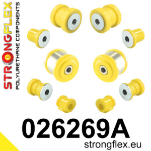 Strongflex Komplet puš zadnjega vzmetenja SPORT za AUDI A6 C4 / AUDI 100 C4