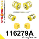 Strongflex Komplet puš sprednjega vzmetenja SPORT za MERCEDES-BENZ SLK 172