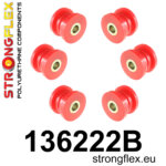 Strongflex Komplet puš sprednjega podokvira za OPEL Astra G / OPEL Astra H