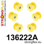 Strongflex Komplet puš sprednjega podokvira SPORT za OPEL Astra G / OPEL Astra H