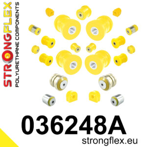 Strongflex Kompletni poliuretanski komplet puš vzmetenja SPORT za BMW 5 E60 / BMW 6 E63