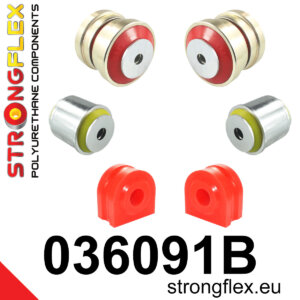Strongflex Komplet puš sprednjega vzmetenja za BMW 5 E60 / BMW 7 E65