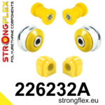 Strongflex Komplet puš sprednjega vzmetenja SPORT za SEAT Ibiza / AUDI A1 GB