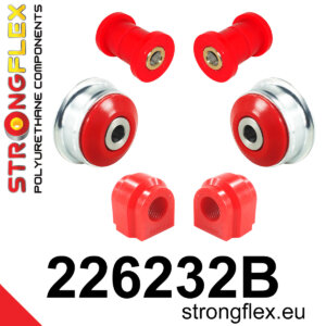 Strongflex Komplet puš sprednjega vzmetenja za SEAT Ibiza / AUDI A1 GB