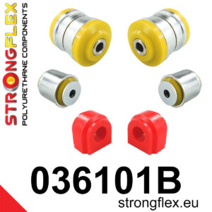 Strongflex Komplet puš sprednjega vzmetenja za BMW X3 F25 / BMW X4 F26