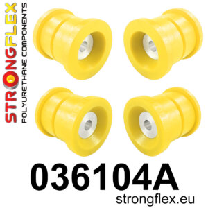 Strongflex Komplet puš zadnjega podokvira SPORT za BMW X3 F25 / BMW X4 F26