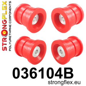 Strongflex Komplet puš zadnjega podokvira za BMW X3 F25 / BMW X4 F26