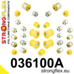 Strongflex Kompletni poliuretanski komplet puš vzmetenja SPORT za BMW X3 F25 / BMW X4 F26