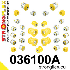 Strongflex Kompletni poliuretanski komplet puš vzmetenja SPORT za BMW X3 F25 / BMW X4 F26
