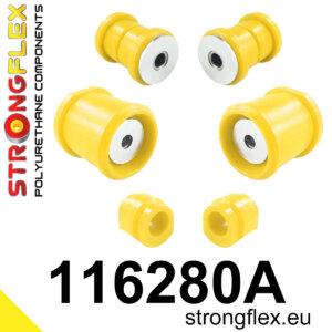Strongflex Komplet puš sprednjega vzmetenja SPORT za MERCEDES-BENZ A / MERCEDES-BENZ B-CLASS 246