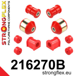 Strongflex Komplet puš sprednjega vzmetenja za TOYOTA MR2