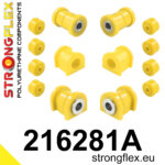 Strongflex Komplet puš sprednjega vzmetenja SPORT za TOYOTA SERA EXY1 / TOYOTA STARLET EP91