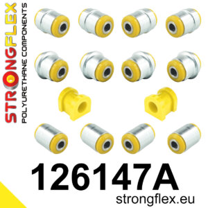 Strongflex Komplet puš zadnjega vzmetenja SPORT za CITROËN C-CROSSER / CITROËN C4 AIRCROSS