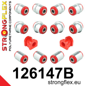 Strongflex Komplet puš zadnjega vzmetenja za CITROËN C-CROSSER / CITROËN C4 AIRCROSS