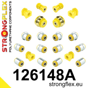 Strongflex Kompletni poliuretanski komplet puš vzmetenja SPORT za CITROËN C-CROSSER / CITROËN C4 AIRCROSS