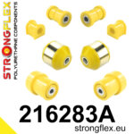 Strongflex Komplet puš vzmetenja spredaj in zadaj SPORT za TOYOTA Yaris I / TOYOTA Yaris Verso P2