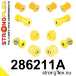 Strongflex Komplet puš sprednjega vzmetenja SPORT za NISSAN Skyline R33 / NISSAN Skyline R34