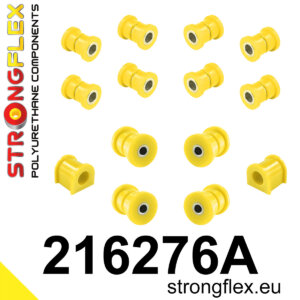 Strongflex Komplet puš zadnjega vzmetenja SPORT za TOYOTA Corolla