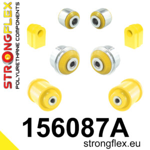 Strongflex Komplet puš sprednjega vzmetenja in zadnje grede SPORT za RENAULT MÉGANE III