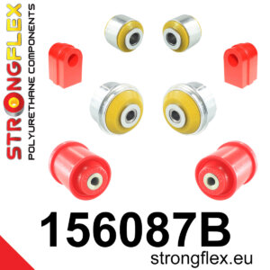 Strongflex Komplet puš sprednjega vzmetenja in zadnje grede za RENAULT MÉGANE III