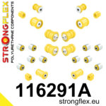 Strongflex Kompletni poliuretanski komplet puš vzmetenja SPORT za MERCEDES-BENZ A / MERCEDES-BENZ B-CLASS 246