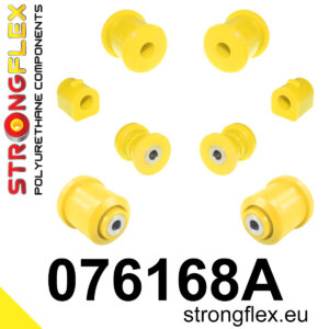 Strongflex Komplet puš sprednjega vzmetenja in zadnje grede SPORT za FORD FIESTA / FORD FUSION