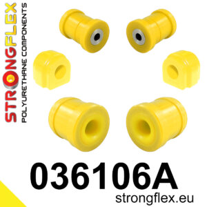 Strongflex Komplet puš sprednjega vzmetenja SPORT za MINI Hatch F55 / MINI Clubman F54